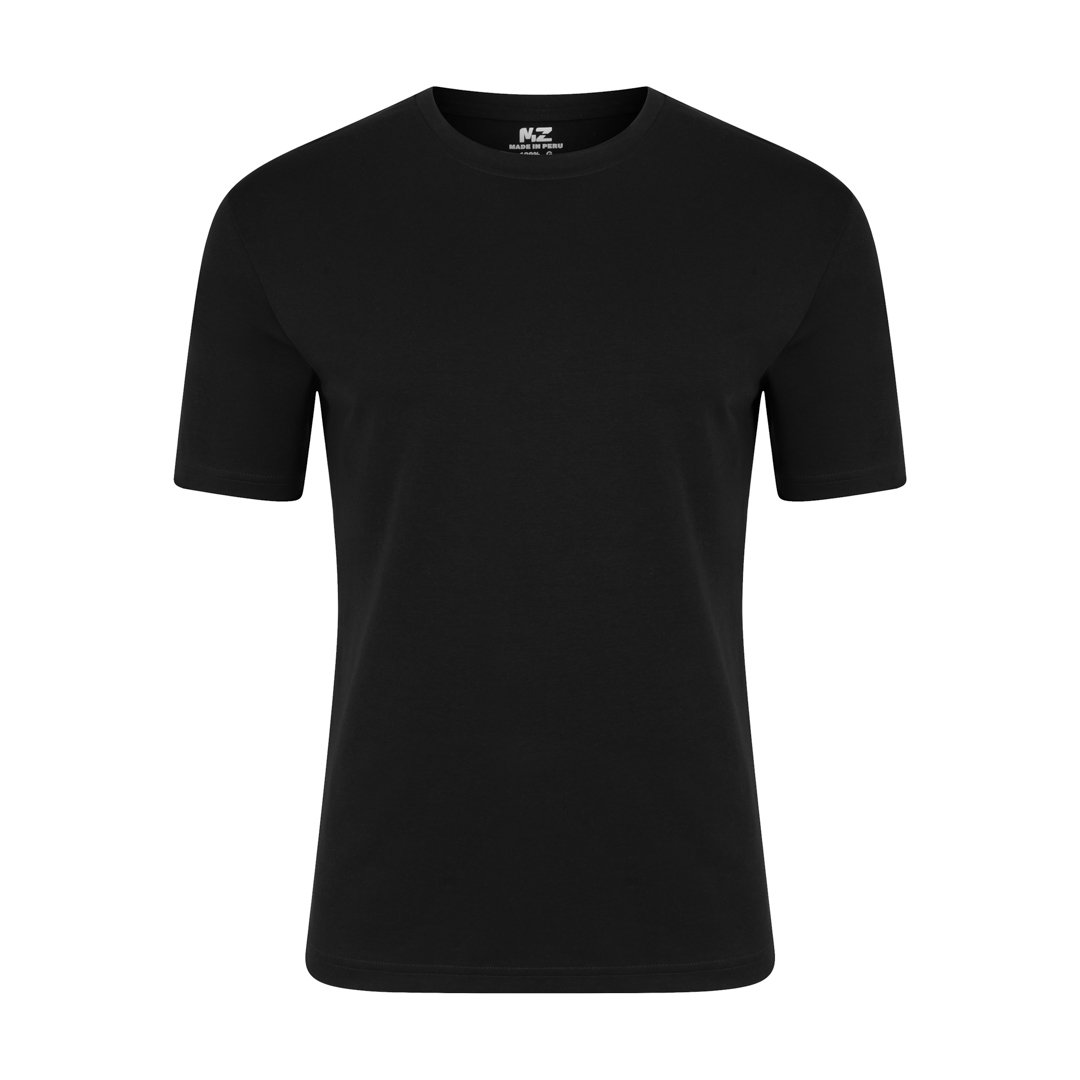 Camiseta em Algodão Pima 40 - Preta